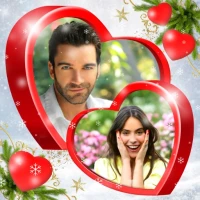 Aşk Fotoğraf Çerçevesi & Kolaj