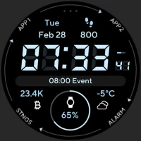 Marine Digital: Watch face