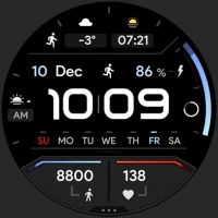 TRON Dark: Watch face
