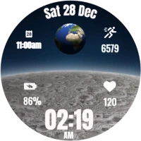 Earthrise Watch Face