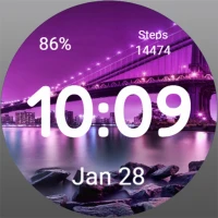 Watch Face - Neon Night