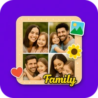 Family Photo Frame, Collage