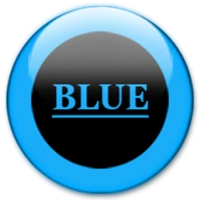 Blue Glass Orb Icon Pack