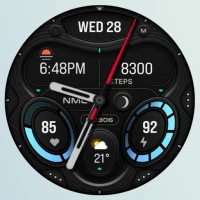 MD306 Minimal watch face