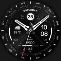 WFP 307 Modern watch face