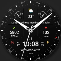WFP 311 Modern watch face