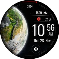 Space Earth Watch Face