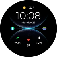TVV Dual Earth Watch Face