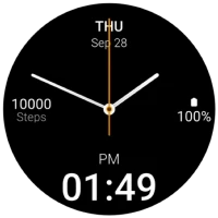 Minimal Hybrid Watch Face