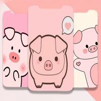 Cute Little Pig Wallpaper